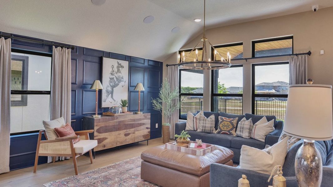 Mahogany Floor Plan - Representative Photo