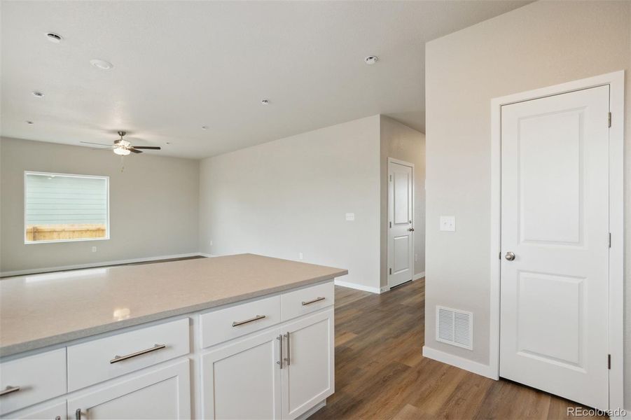 Furnished interior view inside a new home in Bennett Ranch, Bennett (Image 5).