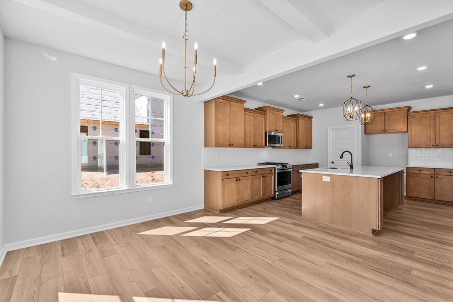 Furnished interior view inside a new home in Fieldstone, Lexington (Image 18).