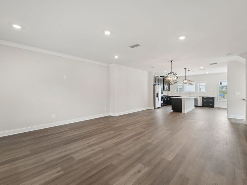 Spacious, unfurnished interior of a new home in Martin Springs - Highland Series, Lawrenceville (Image 15). Spacious, unfurnished interior of a new home in Martin Springs - Highland Series, Lawrenceville (Image 15).