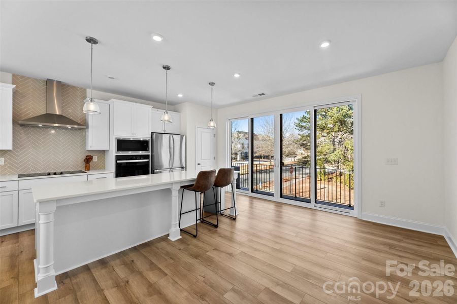 Furnished interior view inside a new home in , Fort Mill (Image 5).
