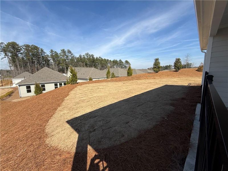 Exterior details and patio area of a home in , Hiram (Image 25).