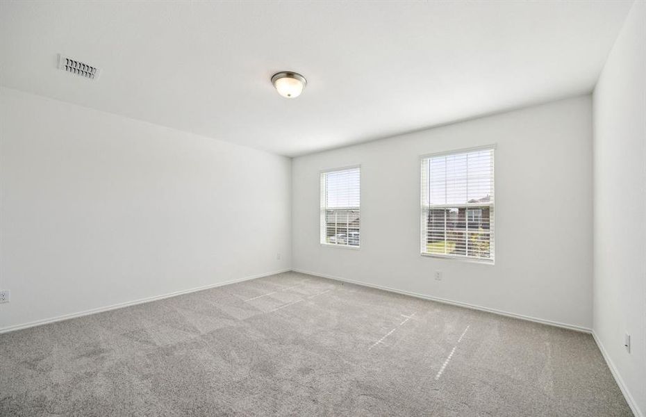 Large windows in upstairs game room Large windows in upstairs game room