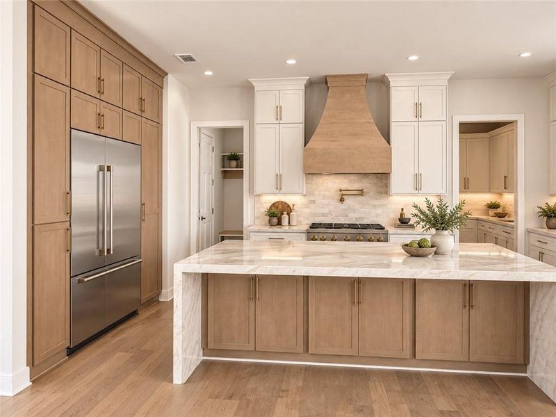 Furnished interior view inside a new home in , Marietta (Image 12).