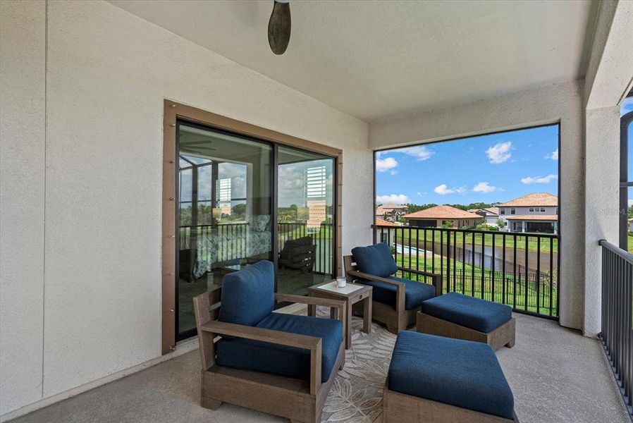Exterior details and patio area of a home in Crosswind Ranch, Parrish (Image 3).