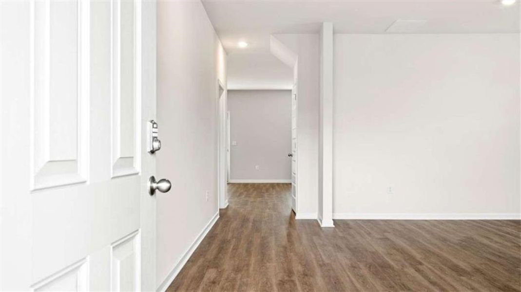 Spacious, unfurnished interior of a new home in Bridle Creek, Locust Grove (Image 11). Spacious, unfurnished interior of a new home in Bridle Creek, Locust Grove (Image 11).