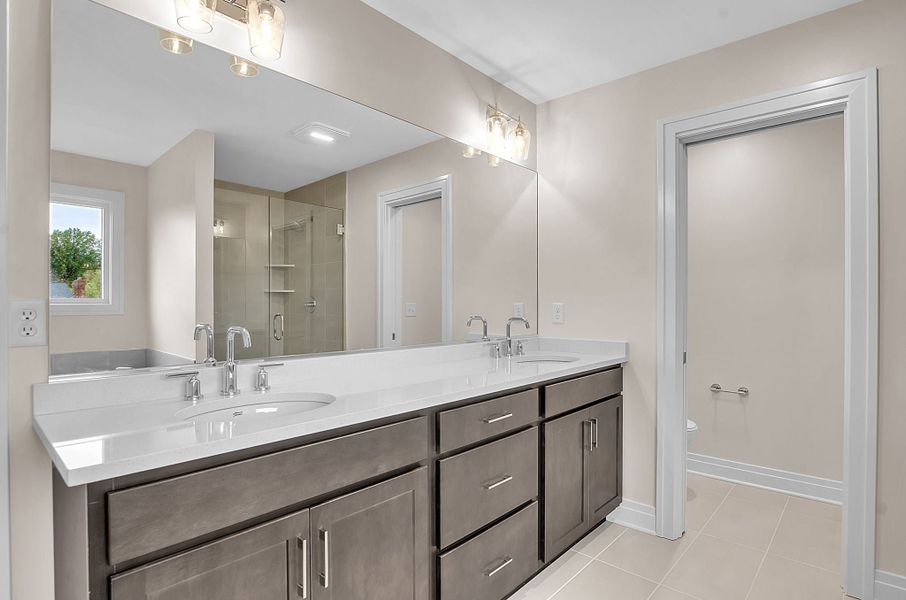Furnished interior view inside a new home in Cannon Woods, Clarence (Image 8).