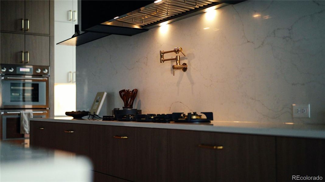 Close-up of interior finishes inside a home in Signature at Crystal Valley, Castle Rock (Image 16).