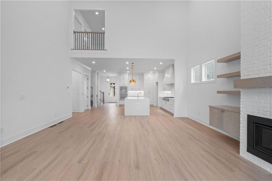 Spacious, unfurnished interior of a new home in Waterside Single Family, Peachtree Corners (Image 48). Spacious, unfurnished interior of a new home in Waterside Single Family, Peachtree Corners (Image 48).