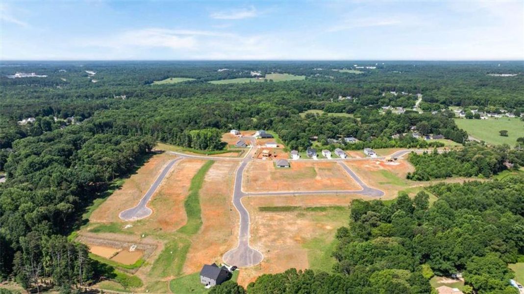 Site preparation for new homesites in Cedar Farms, Winder (Image 6).