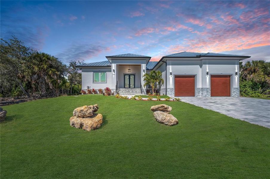 Front exterior of a new home in , Port Charlotte, FL, highlighting curb appeal (Image 28).