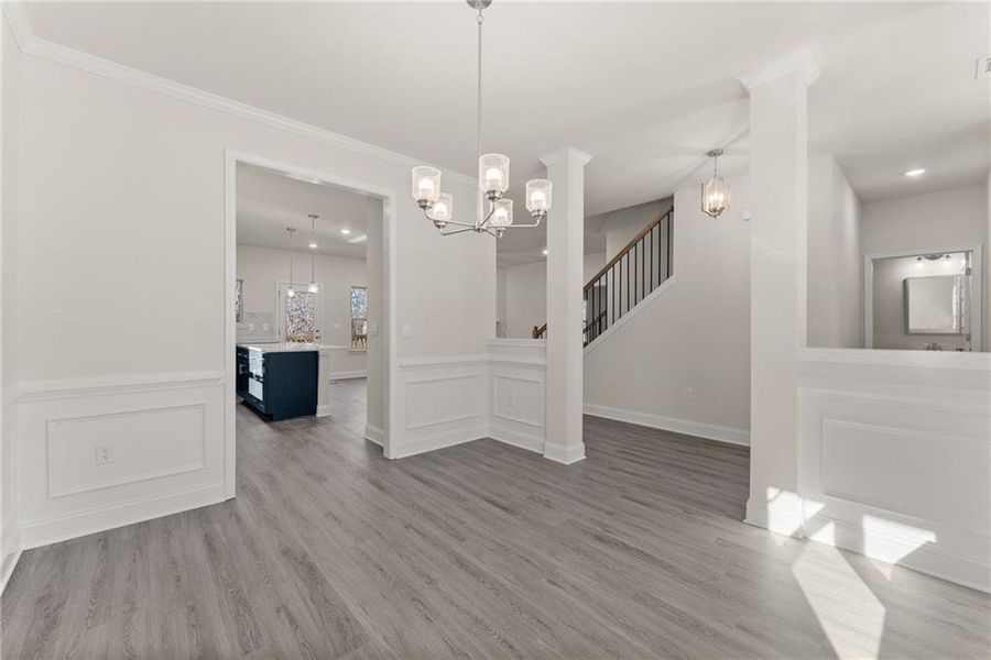 Spacious, unfurnished interior of a new home in Habersham Meadows, Demorest (Image 30).