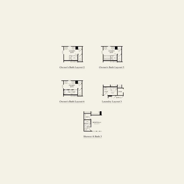 2D floor plan layout for the Montadale by Pulte Homes in The Retreat at Carolina Ridge, Harrisburg, NC (Image 5).