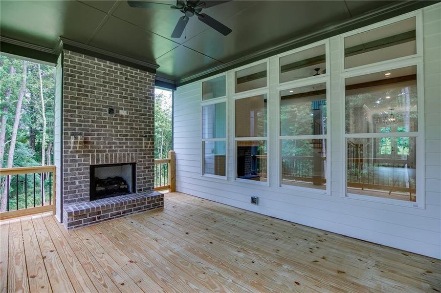Exterior details and patio area of a home in , Cumming (Image 32). Exterior details and patio area of a home in , Cumming (Image 32).
