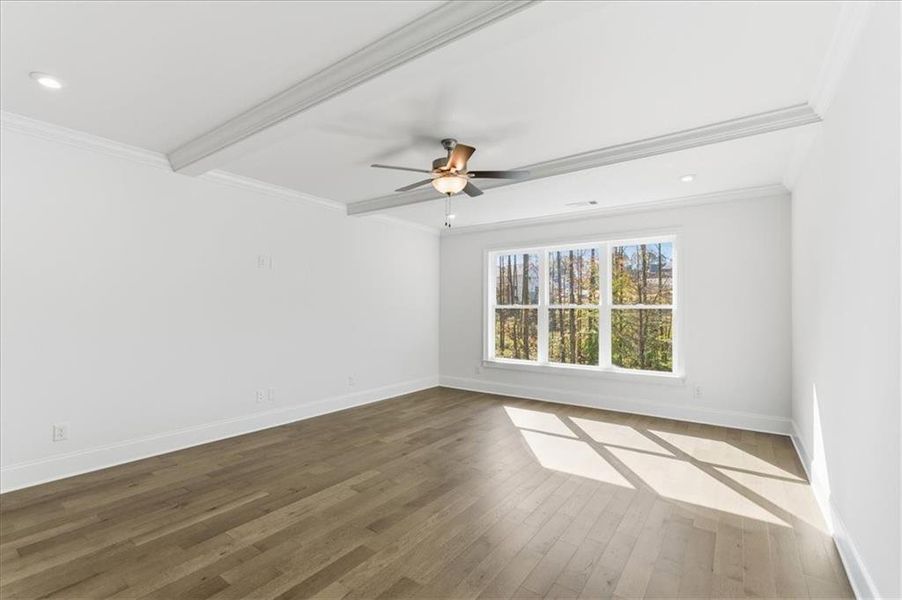 Spacious, unfurnished interior of a new home in Ford Landing, Acworth (Image 52).