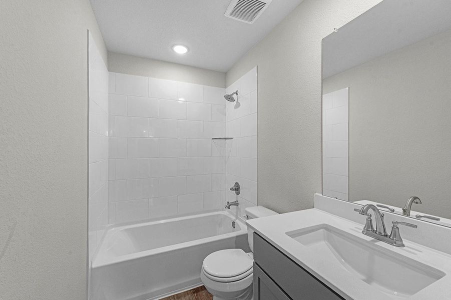 Furnished interior view inside a new home in Lexington Heights, Willis (Image 8).