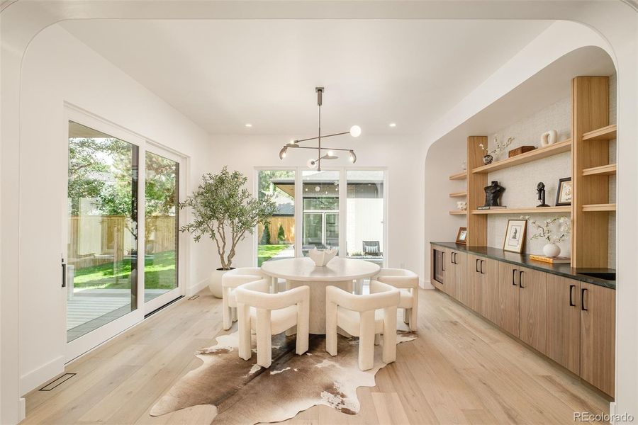 Furnished interior view inside a new home in , Denver (Image 13).