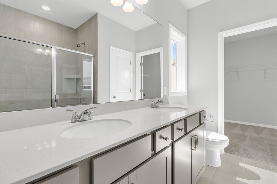 Furnished interior view inside a new home in Central Creek, Goose Creek (Image 10).