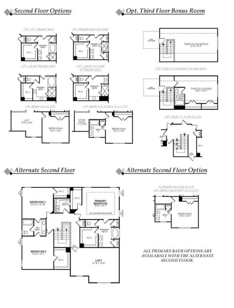 2D floor plan layout for the Hamilton - Waterfront Home by Eastwood Homes in Arbordale, Blythewood, SC (Image 4). 2D floor plan layout for the Hamilton - Waterfront Home by Eastwood Homes in Arbordale, Blythewood, SC (Image 4).