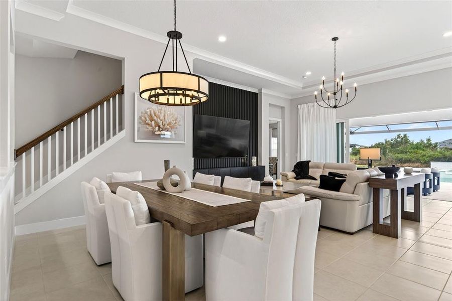 Furnished interior view inside a new home in , Venice (Image 11).