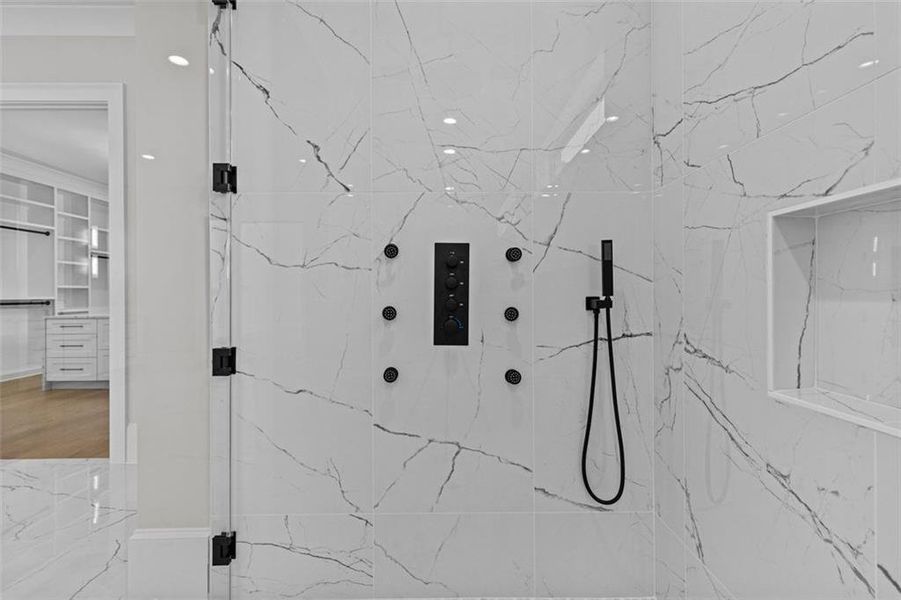 Close-up of interior finishes inside a home in , Dacula (Image 22).