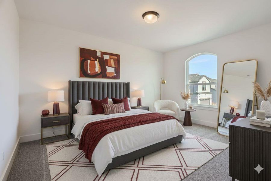 Furnished interior view inside a new home in Chester Ranch Place, Round Rock (Image 5).