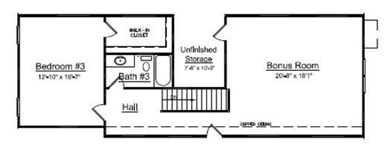 2D floor plan layout of this home in Adalyn Park, Mooresville, NC (Image 3). 2D floor plan layout of this home in Adalyn Park, Mooresville, NC (Image 3).
