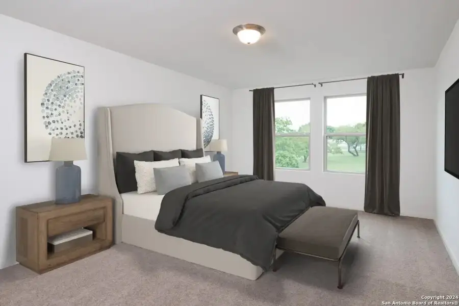 Furnished interior view inside a new home in Roosevelt Heights, San Antonio (Image 6).