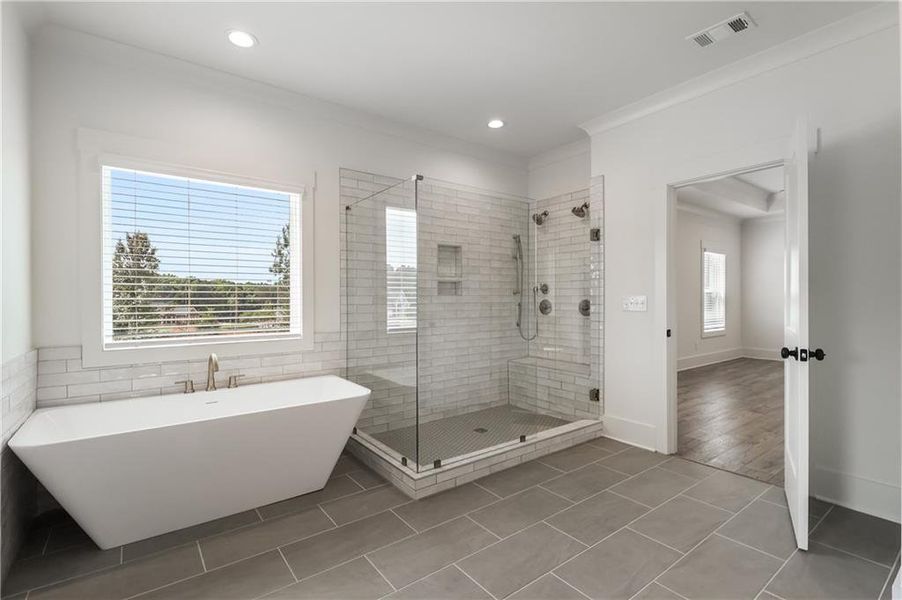 Furnished interior view inside a new home in Stonegate, Monroe (Image 17).