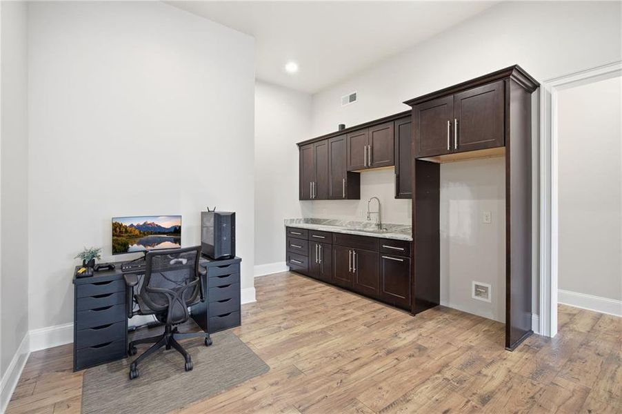 Furnished interior view inside a new home in , Dawsonville (Image 35).