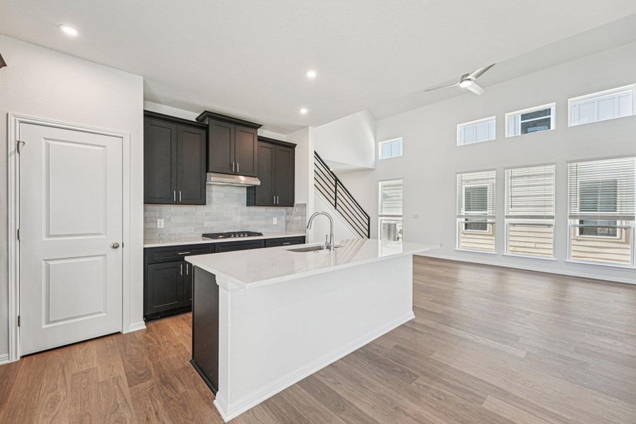 Furnished interior view inside a new home in Porter Country, Buda (Image 11).
