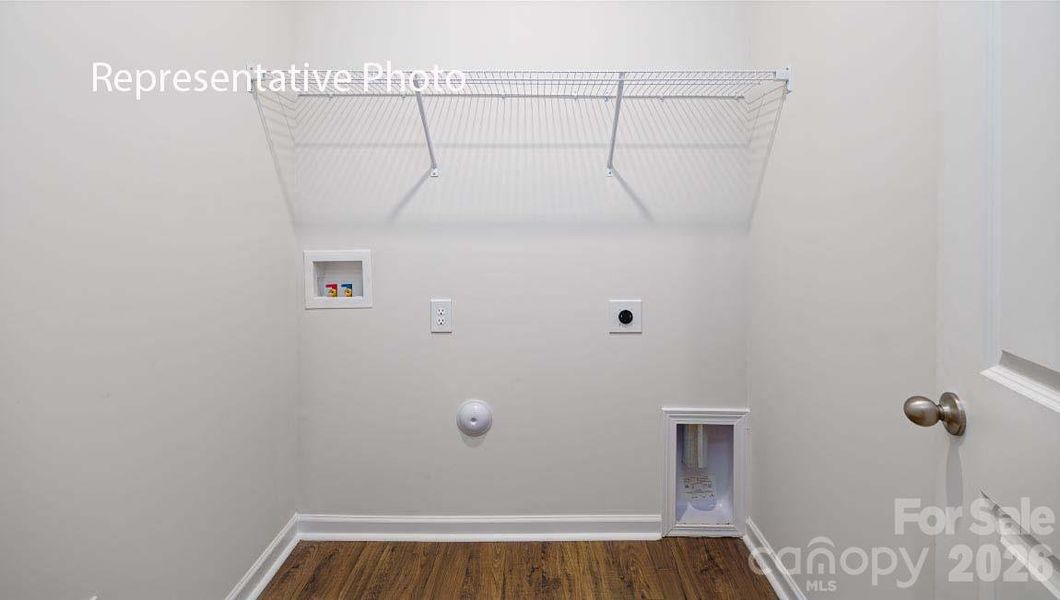 Spacious, unfurnished interior of a new home in Clark Creek Landing, Lincolnton (Image 19).