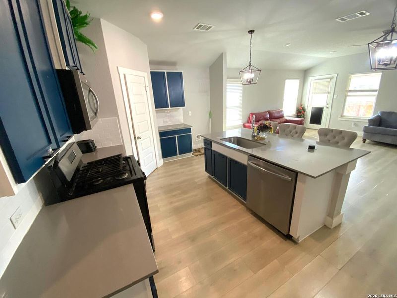 Furnished interior view inside a new home in , San Antonio (Image 10).