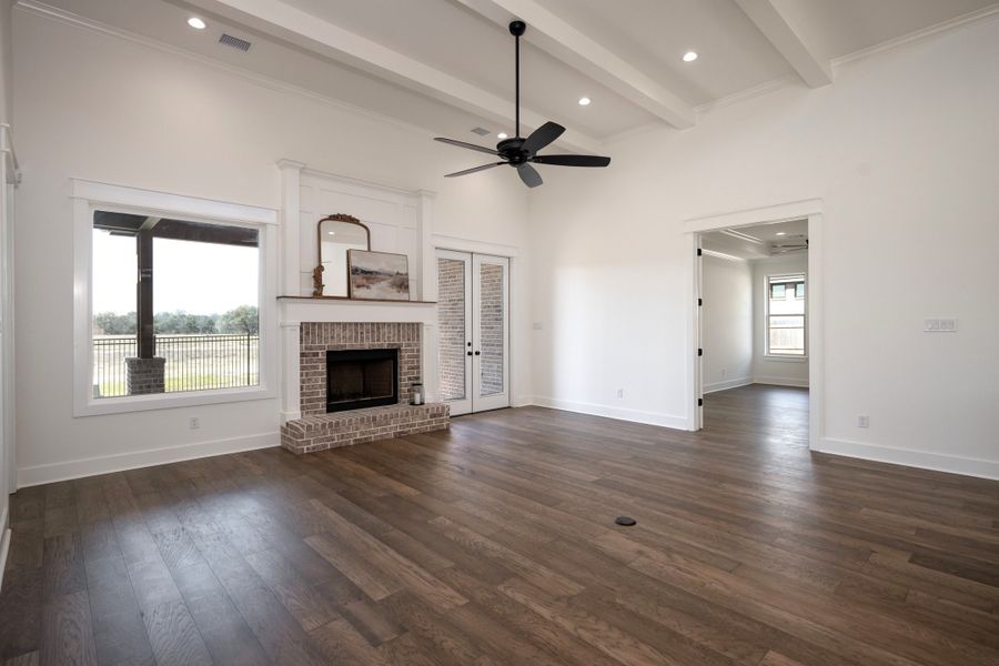 Representative unfurnished interior of a home built from the The Savannah by Reece Homes in Stella Ranch, Bryan (Image 59). Representative unfurnished interior of a home built from the The Savannah by Reece Homes in Stella Ranch, Bryan (Image 59).