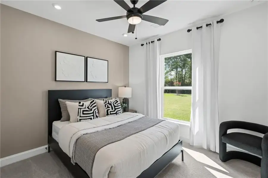 Furnished interior view inside a new home in Ashworth Estates, Powder Springs (Image 14).