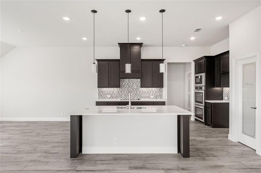 Furnished interior view inside a new home in Villages of Walnut Grove, Midlothian (Image 7).