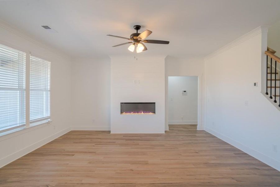 Spacious, unfurnished interior of a new home in Magnolia Ridge, Monroe (Image 38).