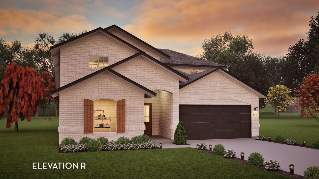 Representative exterior photo of a completed home built from the Yuma by CastleRock Communities in Horizon Lakes, McLendon-Chisholm, TX (Image 2).