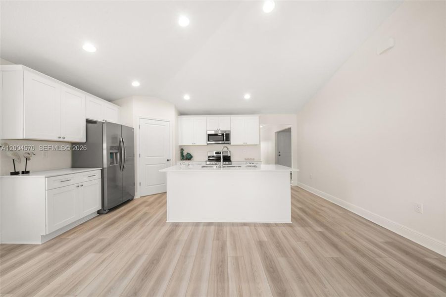 Furnished interior view inside a new home in , Sebring (Image 5).