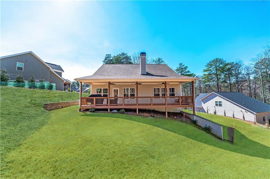 Exterior details and patio area of a home in , Waleska (Image 28). Exterior details and patio area of a home in , Waleska (Image 28).