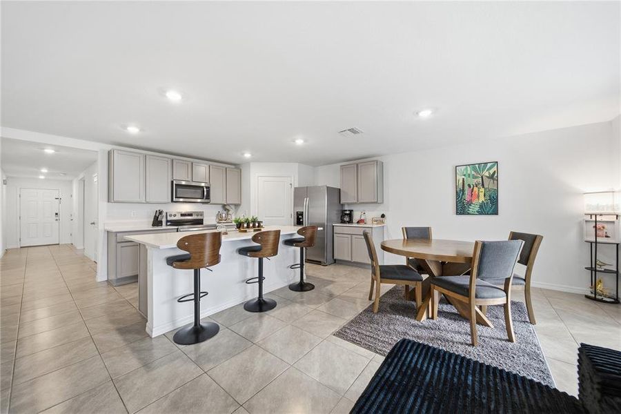 Furnished interior view inside a new home in Berry Bay, Wimauma (Image 9).