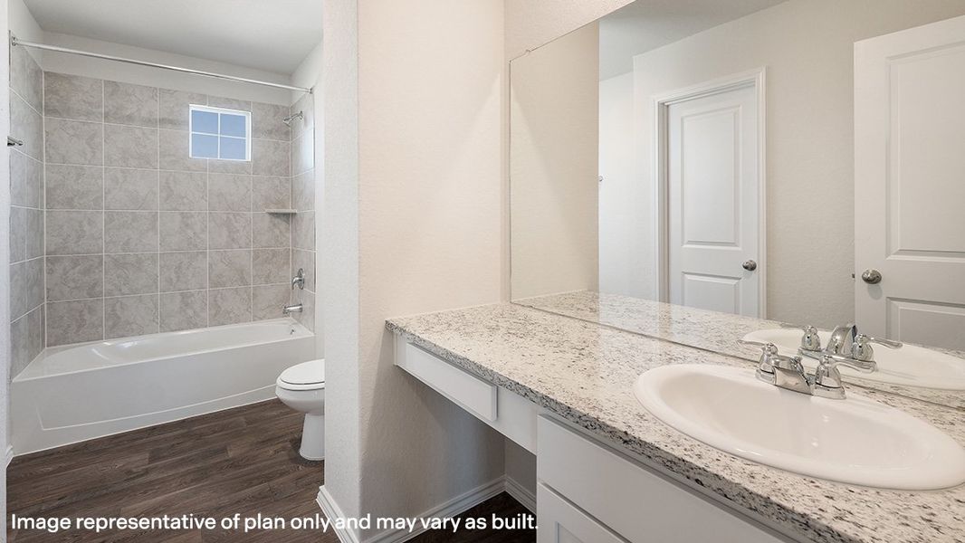 Furnished interior view inside a new home in Riverstone at Westpointe, San Antonio (Image 9).