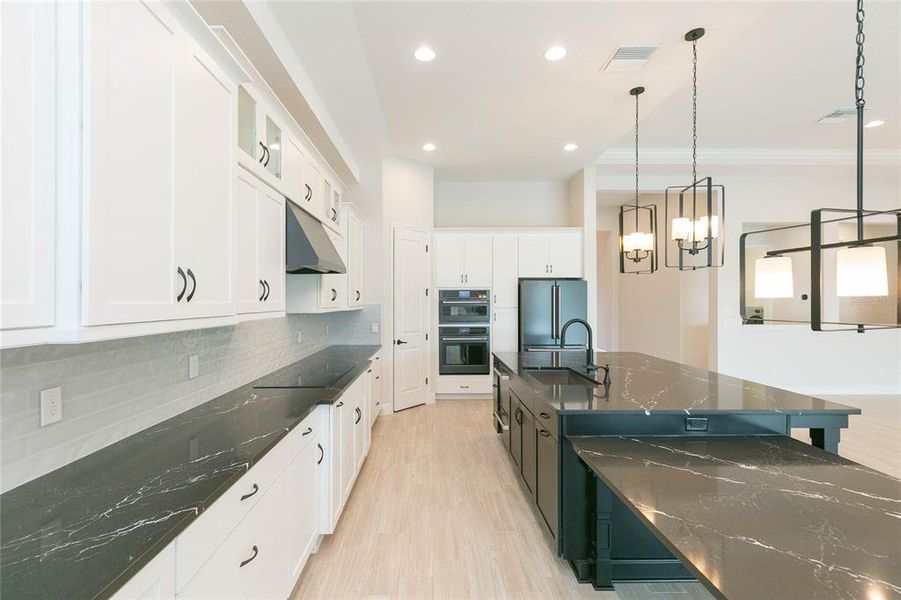 Furnished interior view inside a new home in , San Antonio (Image 14).