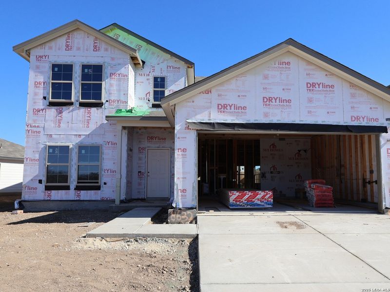 In-progress construction of a new home in Cinco Lakes, San Antonio, TX (Image 28). In-progress construction of a new home in Cinco Lakes, San Antonio, TX (Image 28).