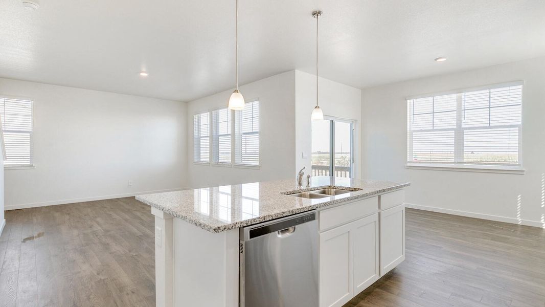 Furnished interior view inside a new home in Ridge at Johnstown, Johnstown (Image 9). Furnished interior view inside a new home in Ridge at Johnstown, Johnstown (Image 9).
