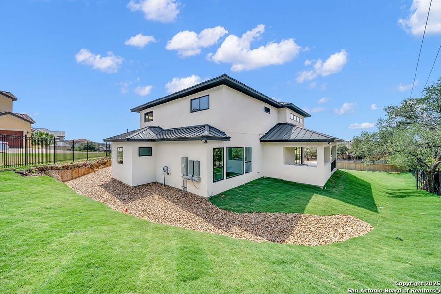 Exterior details and patio area of a home in , San Antonio (Image 25). Exterior details and patio area of a home in , San Antonio (Image 25).