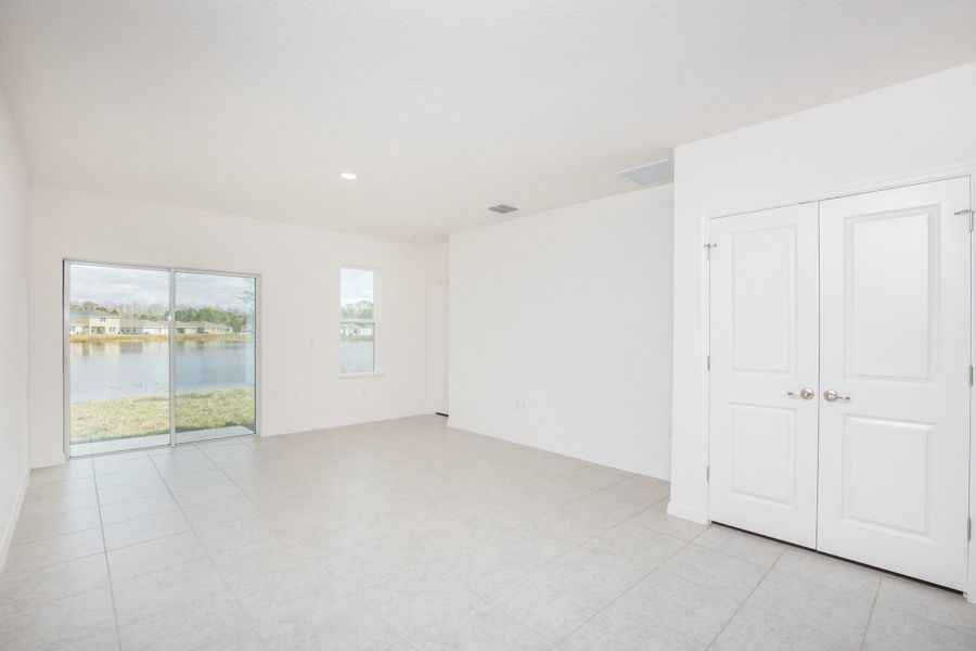 Representative unfurnished interior of a home built from the Victoria by Maronda Homes in Cassie Oaks, Jacksonville (Image 9).