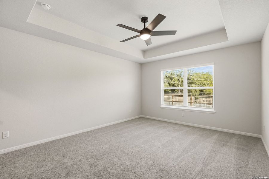 Spacious, unfurnished interior of a new home in Cinco Lakes, San Antonio (Image 27). Spacious, unfurnished interior of a new home in Cinco Lakes, San Antonio (Image 27).