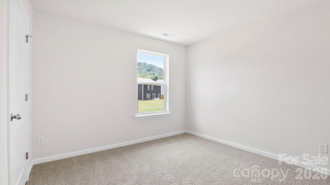 Spacious, unfurnished interior of a new home in Wildbrook Village, Waynesville (Image 35). Spacious, unfurnished interior of a new home in Wildbrook Village, Waynesville (Image 35).