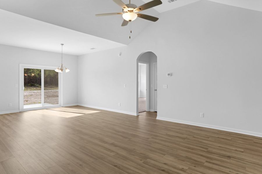 Representative unfurnished interior of a home built from the The Brunsen by RTS Homes in The Village at Sassafras, Allenhurst (Image 29).